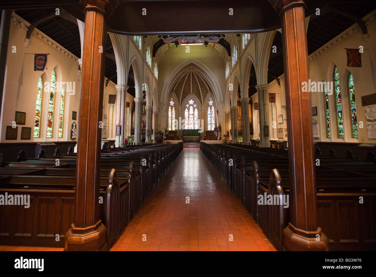 Bischöfliche Kathedrale St. Jakobskirche in Toronto Kanada Stockfoto