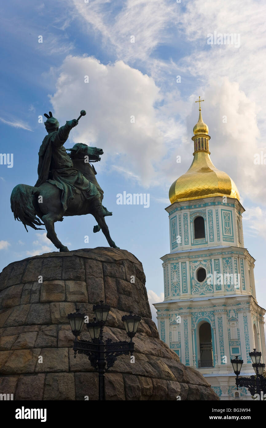 St. Sophia Cathedral, UNESCOWeltkulturerbe und Bohdan Khmelnytsky