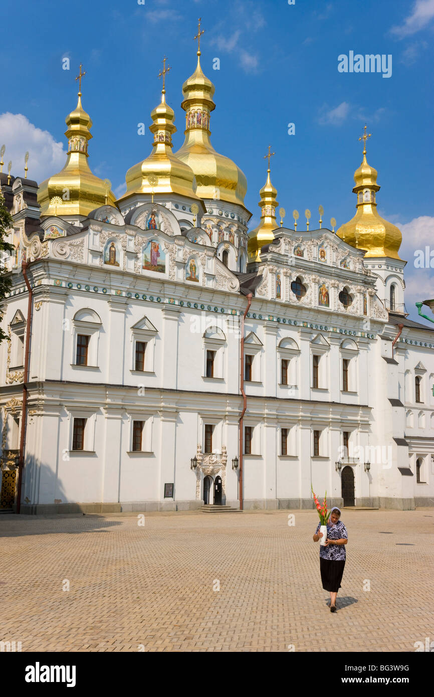 Kiewer Höhlenkloster Lawra, Höhle Kloster, UNESCO-Weltkulturerbe, Kiew, Ukraine, Europa Stockfoto