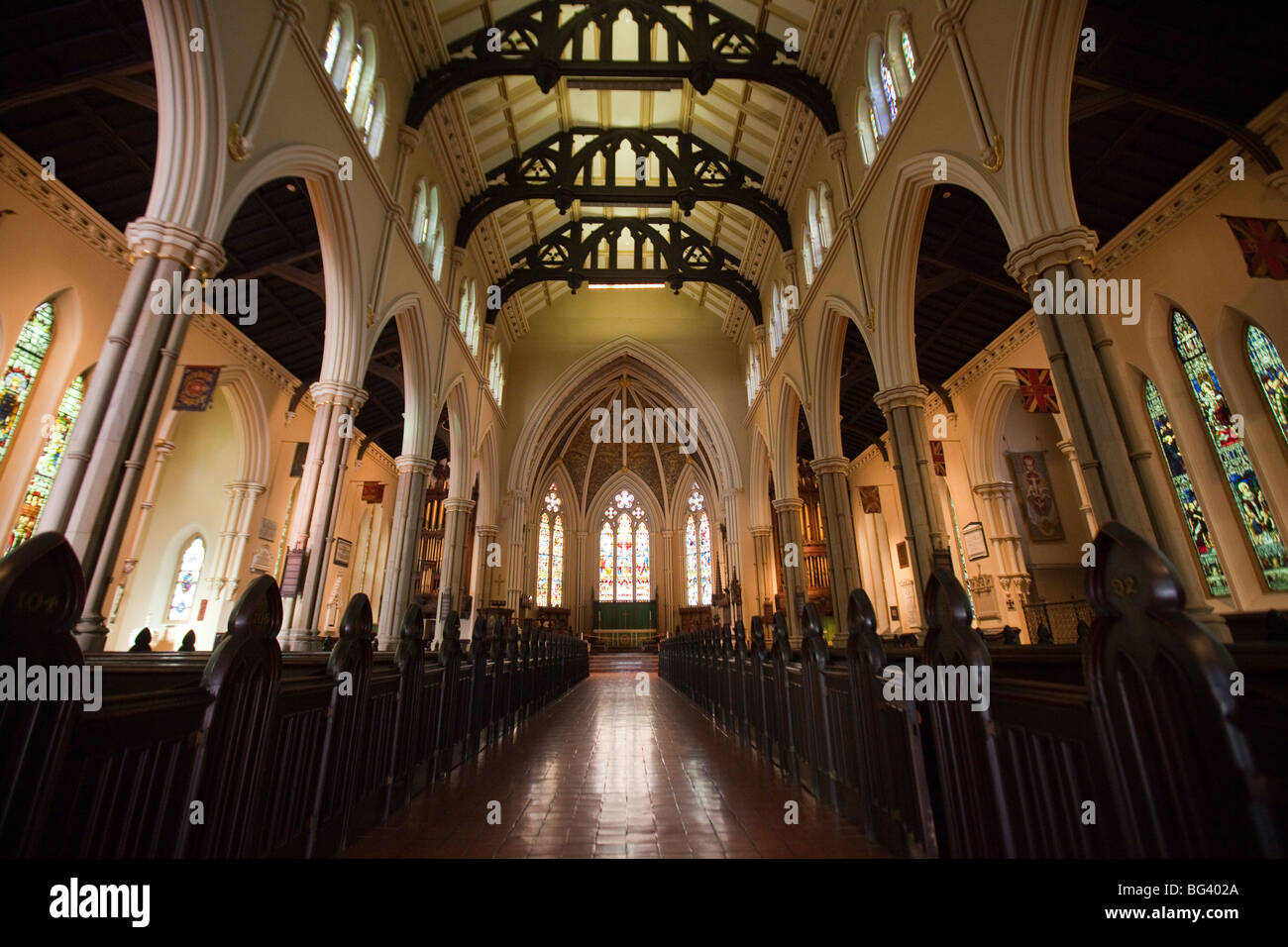 Bischöfliche Kathedrale St. Jakobskirche in Toronto Kanada Stockfoto