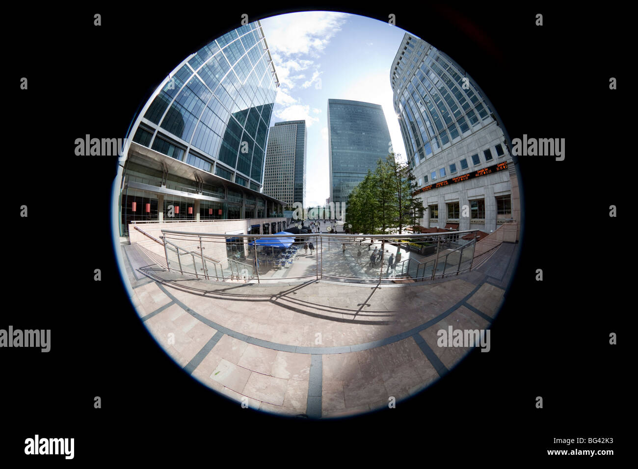 Canary Wharf, Docklands, London, England Stockfoto