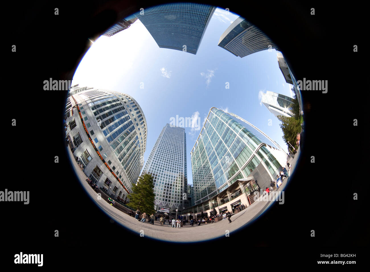 Canary Wharf, Docklands, London, England Stockfoto