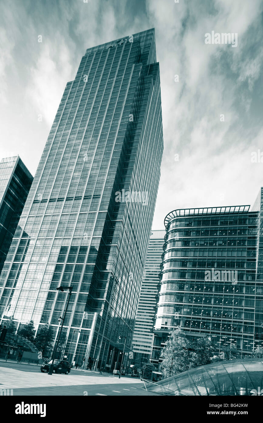 Canary Wharf, Docklands, London, England Stockfoto