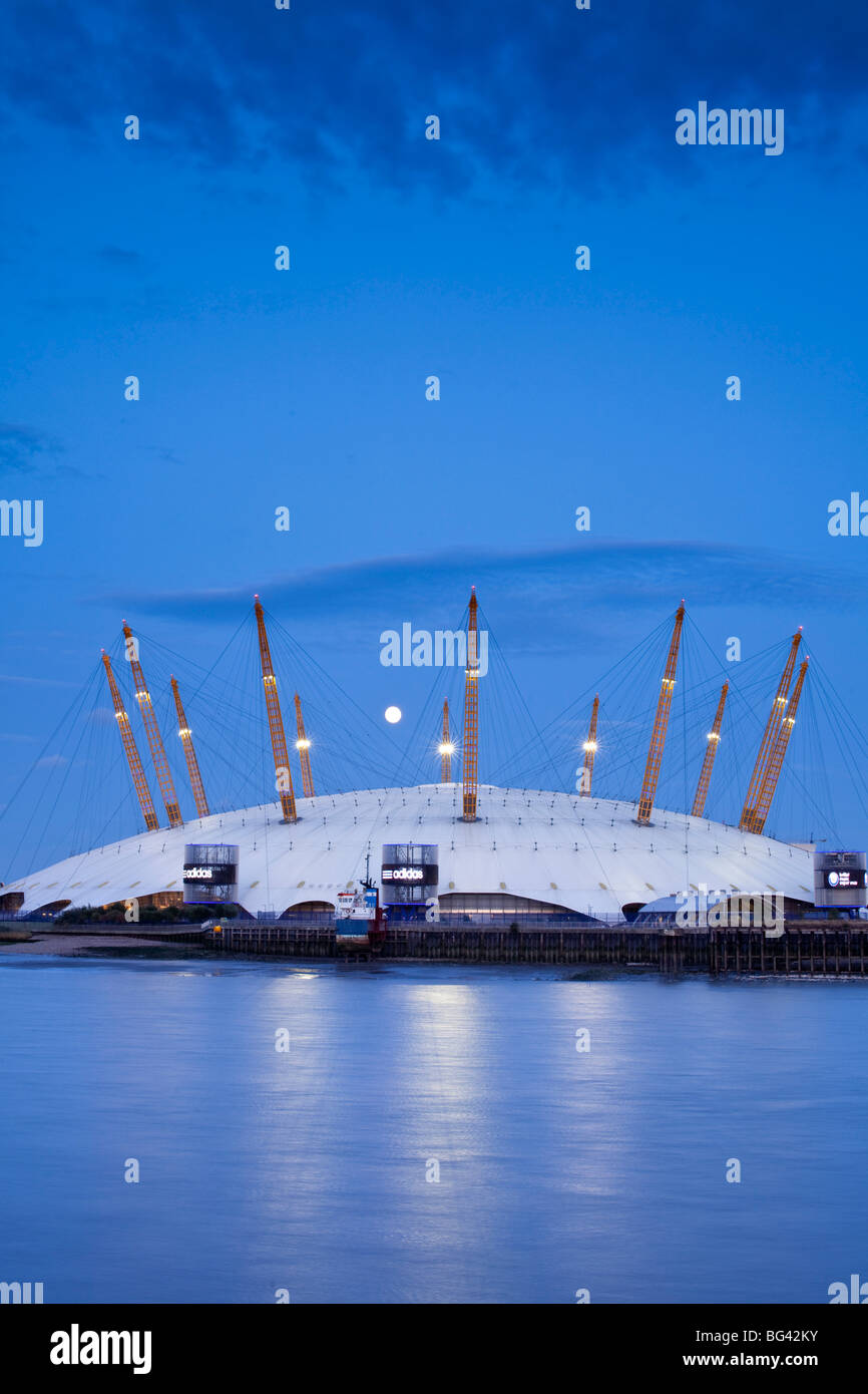 Millennium Dome (O2 Arena), London, England Stockfoto