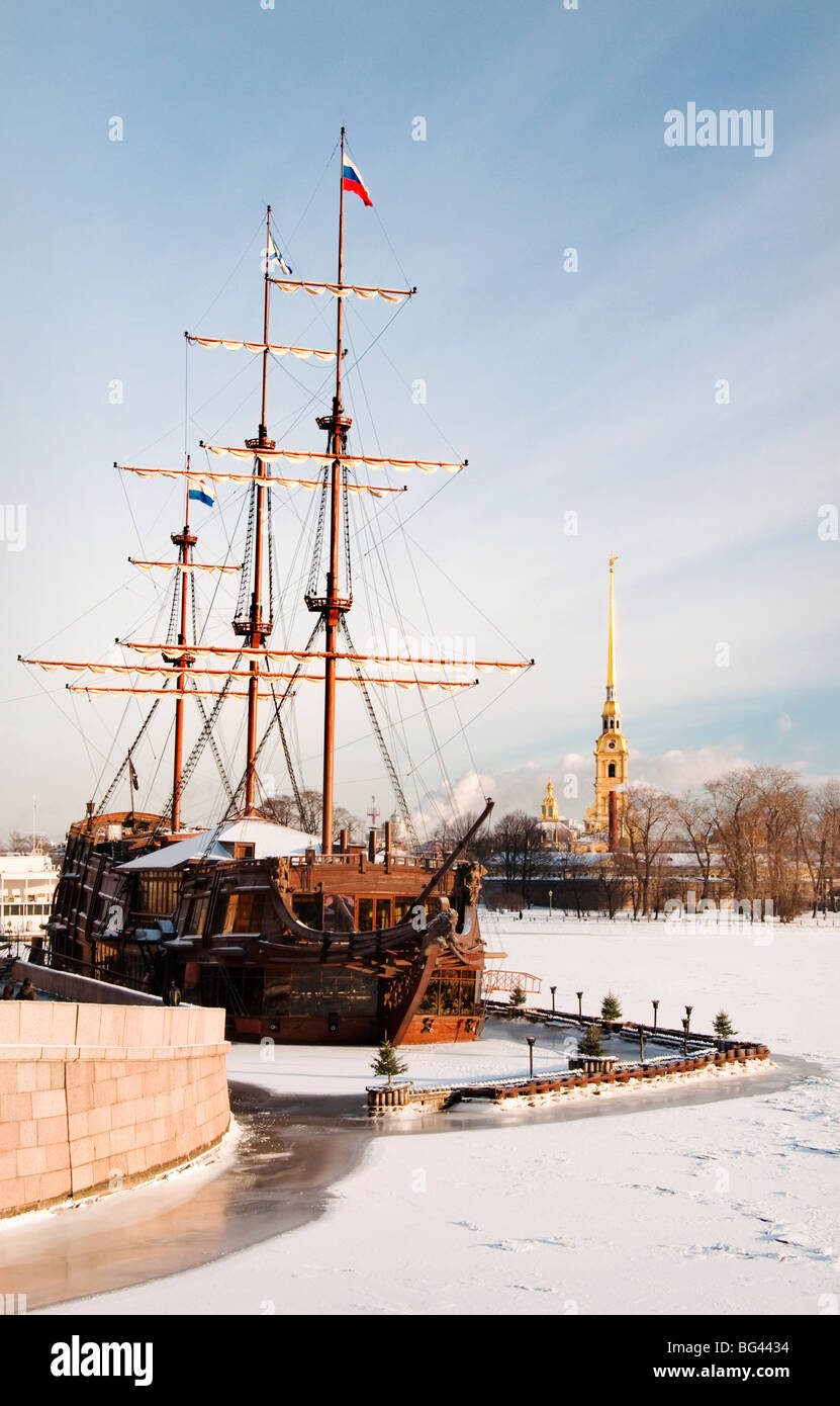Peter-Pauls-Festung, Sankt Petersburg, Russland Stockfoto