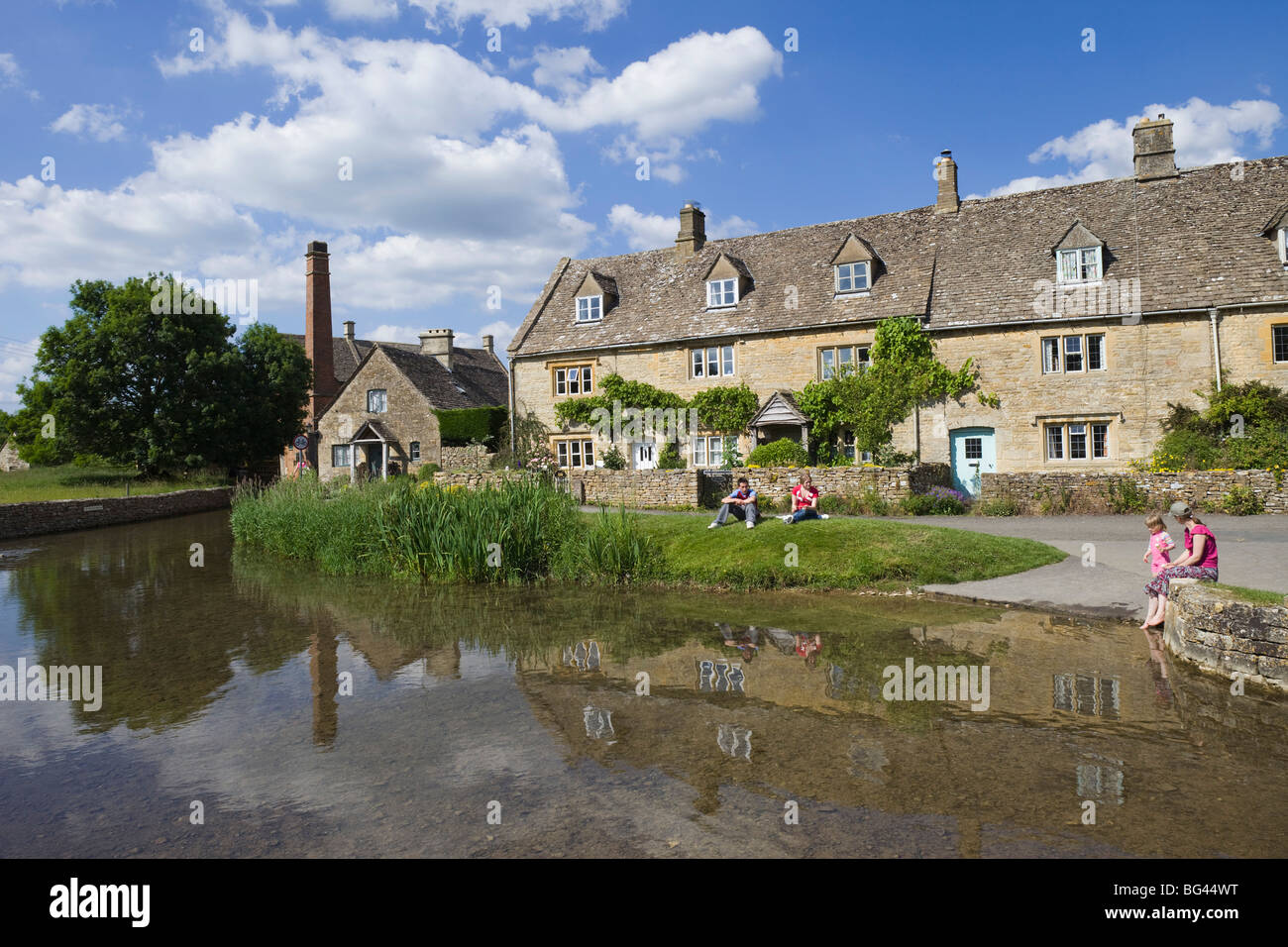 England, Gloustershire, Cotswolds, obere Schlachtung Stockfoto