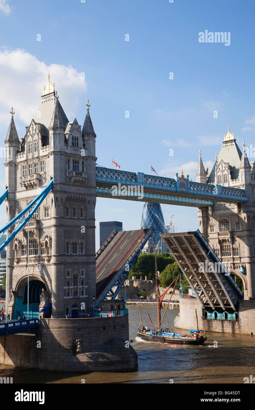 England, London, Tower Bridge Stockfoto