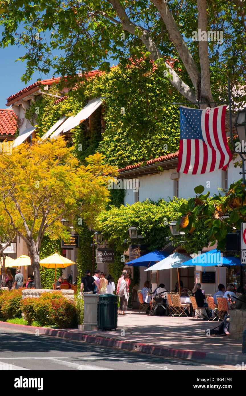 USA, California, Santa Barbara, State Street Stockfoto