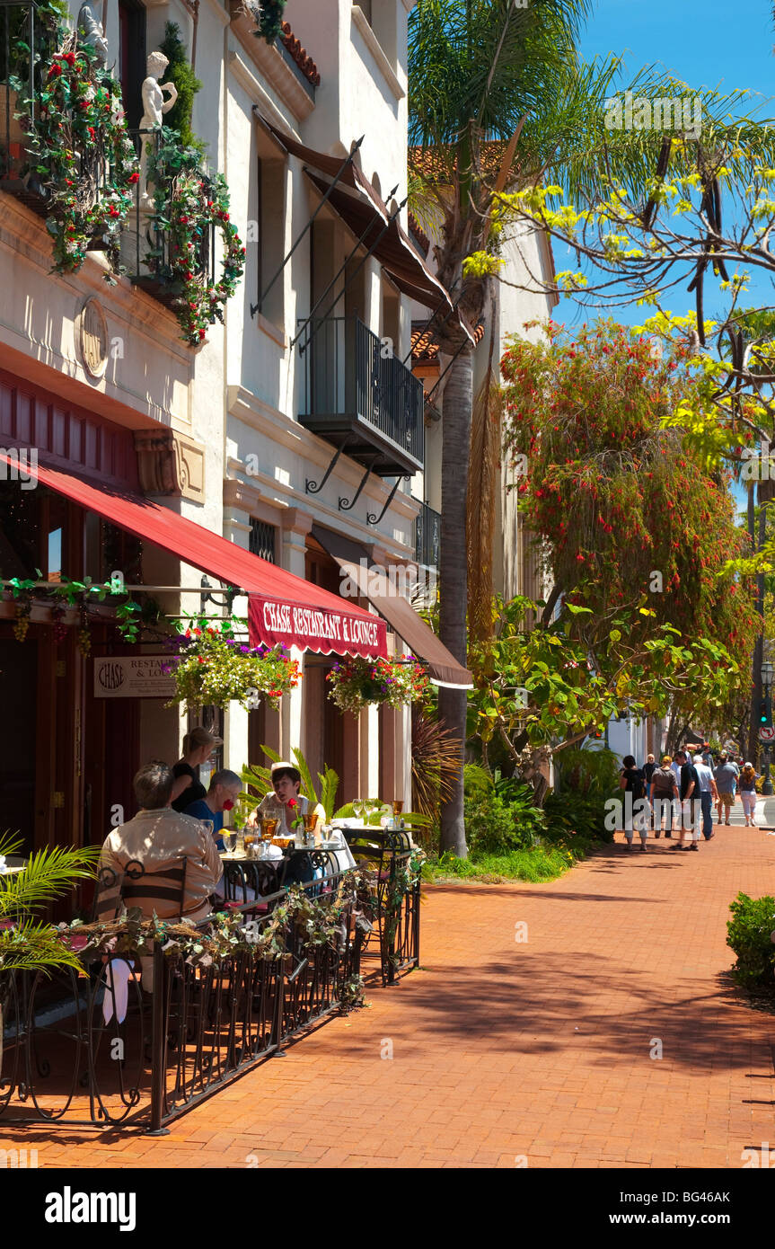 USA, California, Santa Barbara, State Street Stockfoto