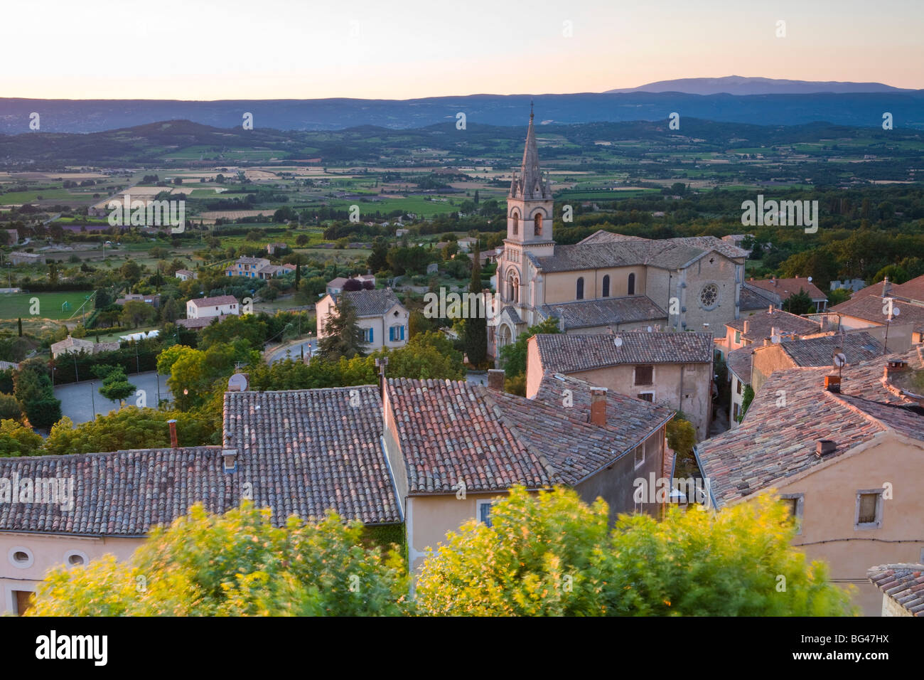 Bonnieux Vaucluse, Provence Alpes Cote D Azur, Frankreich Stockfoto