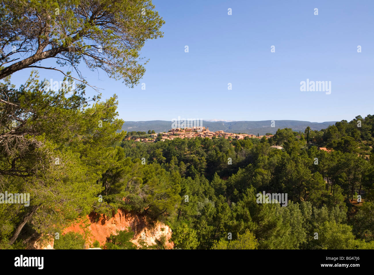 Roussillon, Provence, Frankreich Stockfoto