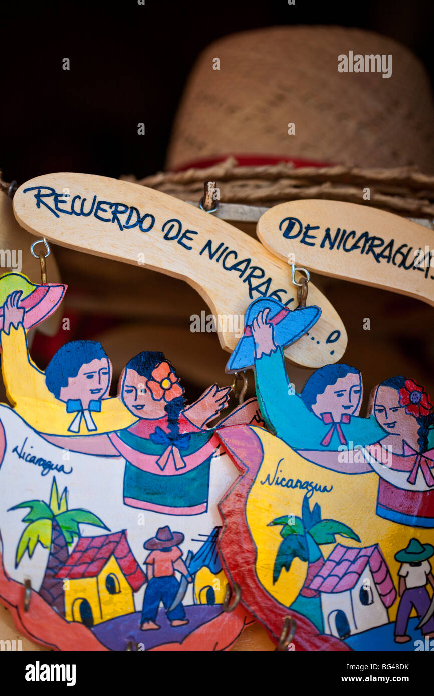 Masaya, Nicaragua Mercado Artesanias, nationale Handwerker Markt, Souviner Stockfoto