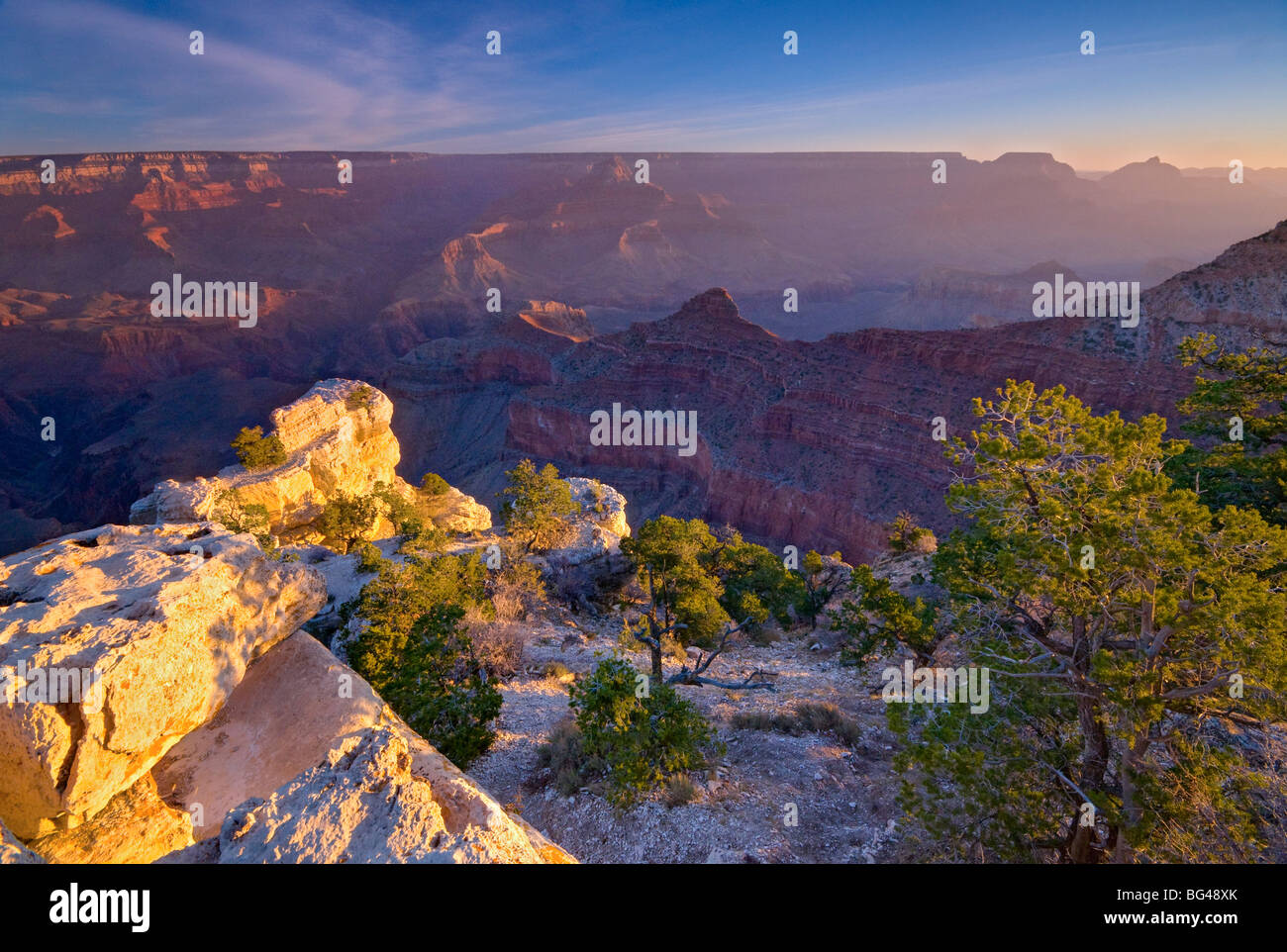 USA, Arizona, Grand Canyon, Mather Point Stockfoto