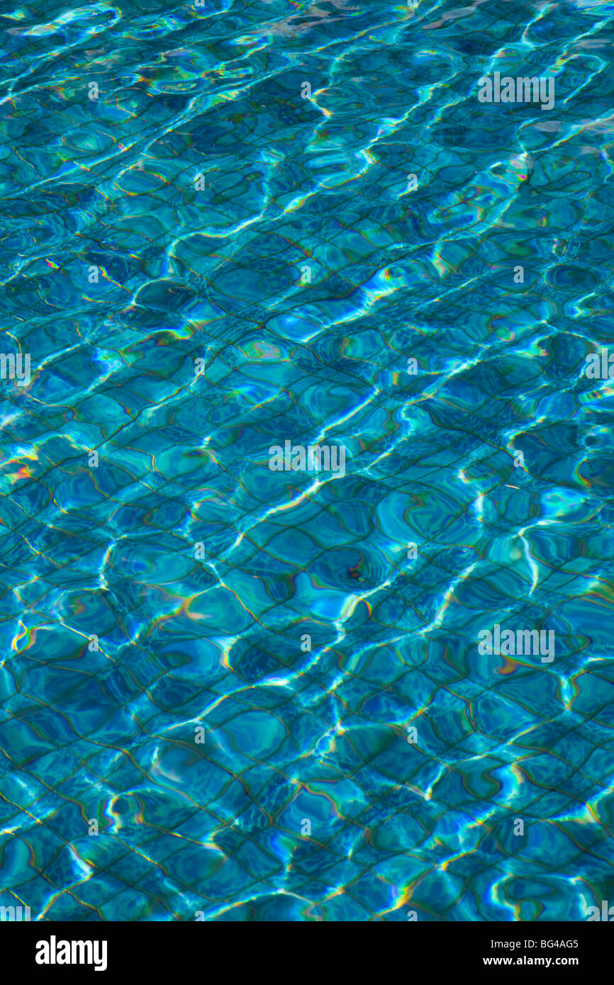Mauritius, östlichen Mauritius Trou d' Eau Douce, Le Touessrok Resort Hotel, pool Stockfoto