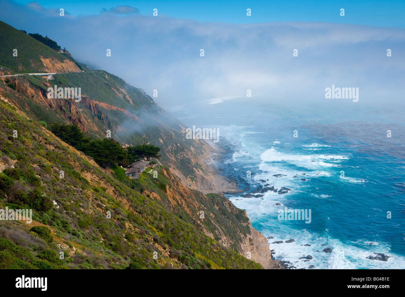 USA, California, Highway 1 Stockfoto