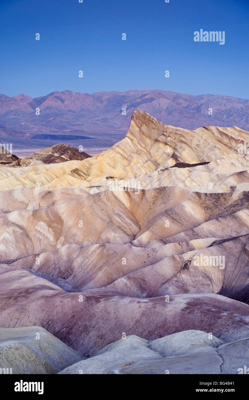 USA, Kalifornien, Death Valley Nationalpark, Zabriskie Point Stockfoto