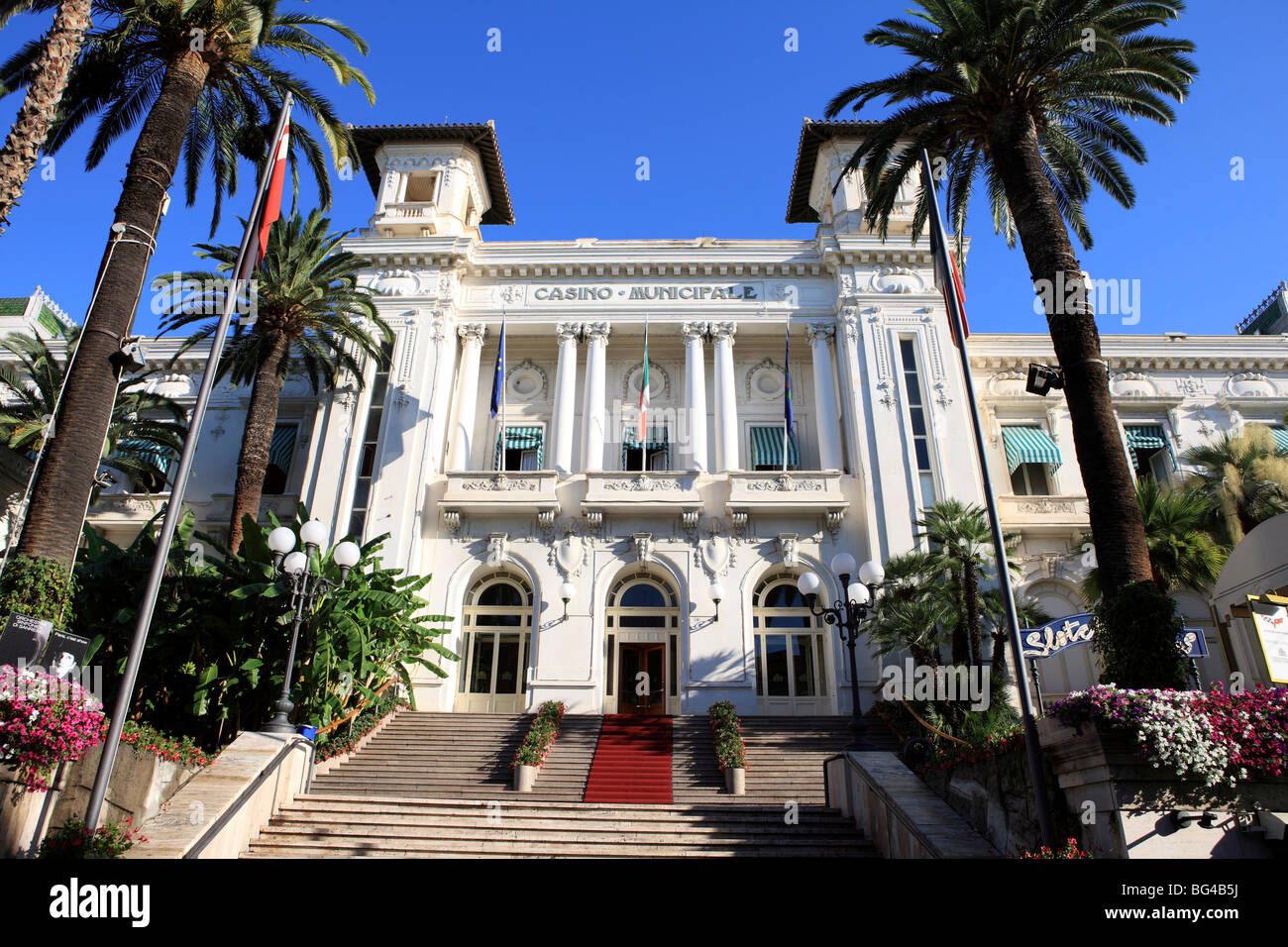 Casino, Sanremo, Ligurien, Italien, Europa Stockfoto
