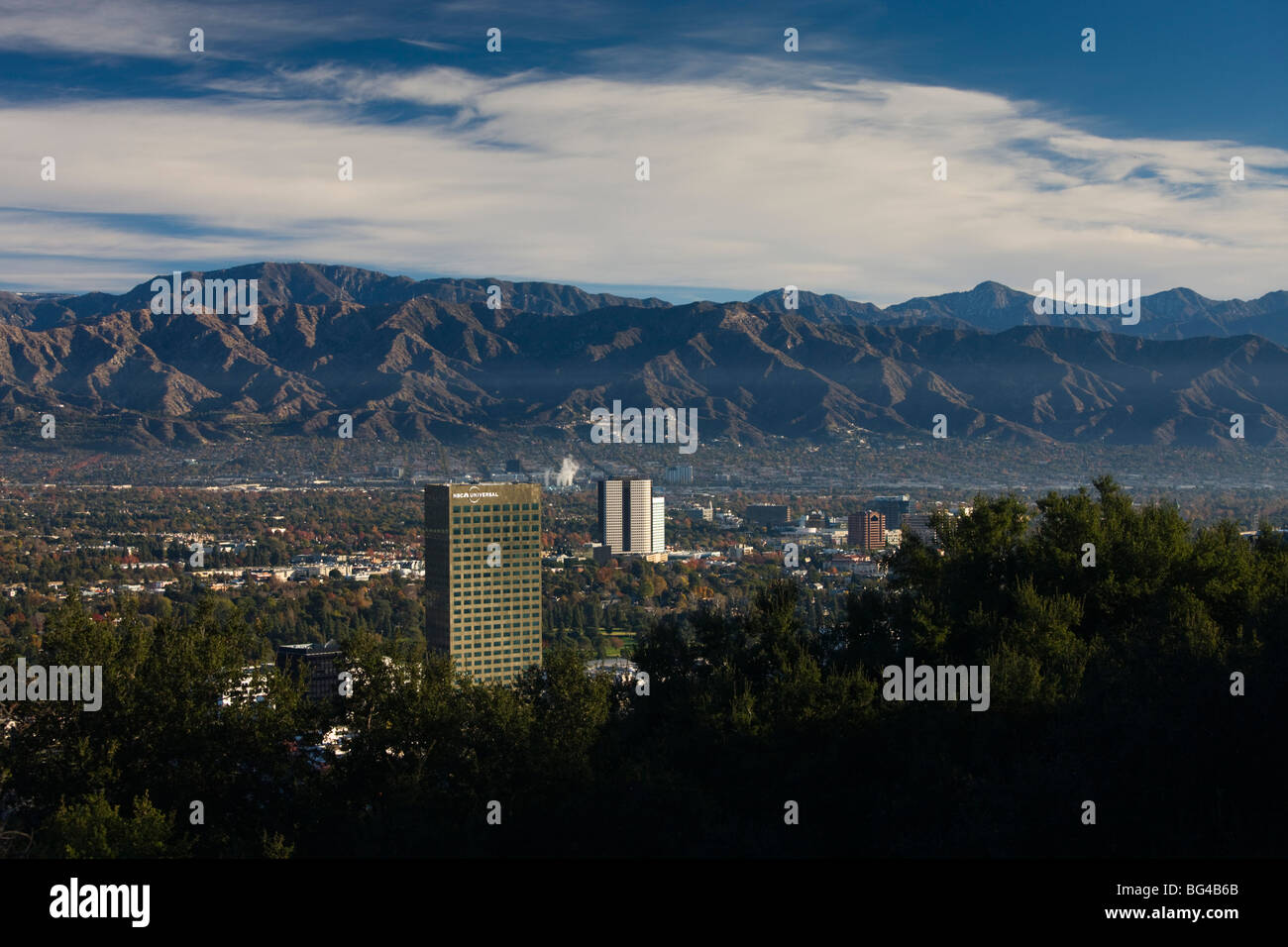 USA, California, Los Angeles, San Fernando Valley, Universal City, morgen Stockfoto