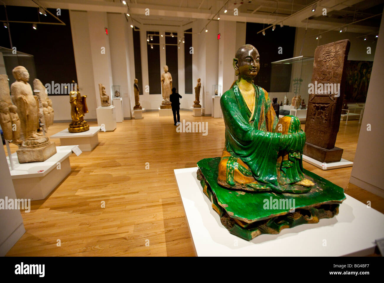 Ostasiatische Kunstsammlung im Royal Ontario Museum oder ROM in Toronto Kanada Stockfoto