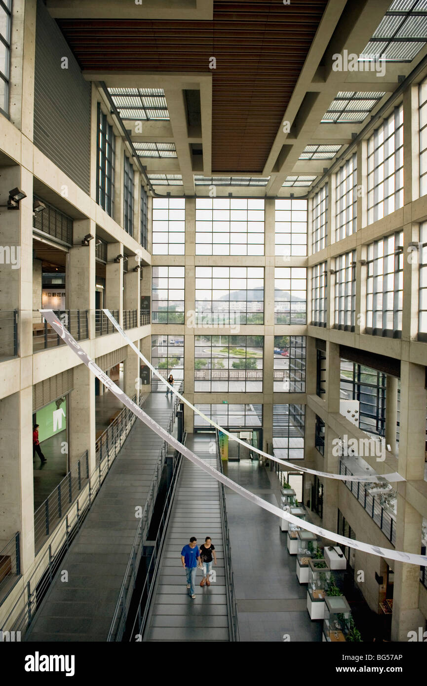 Die Haupthalle des Museums Yingge Keramik. Stockfoto