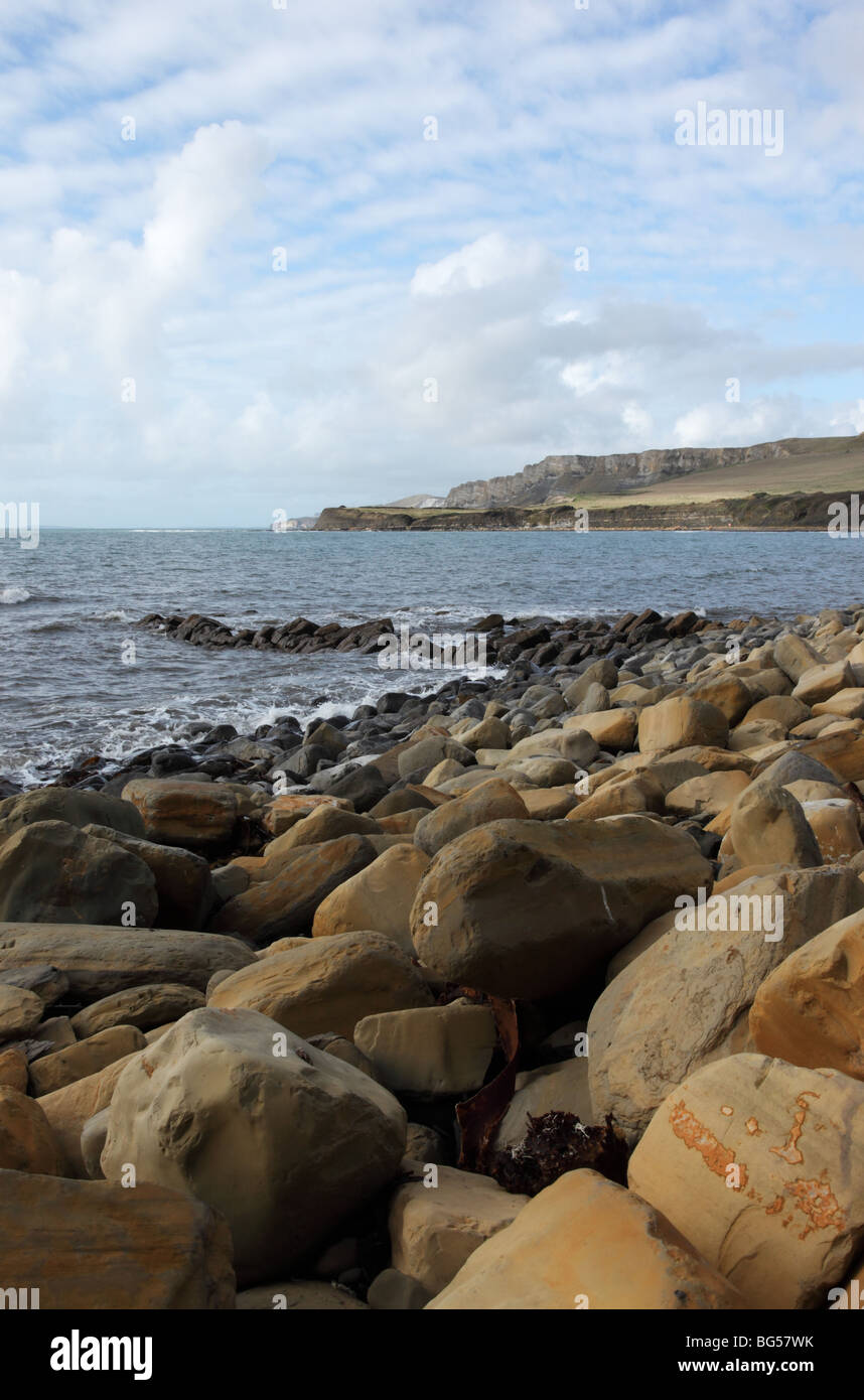 Kimmeridge Bay, Dorset, England UK Stockfoto