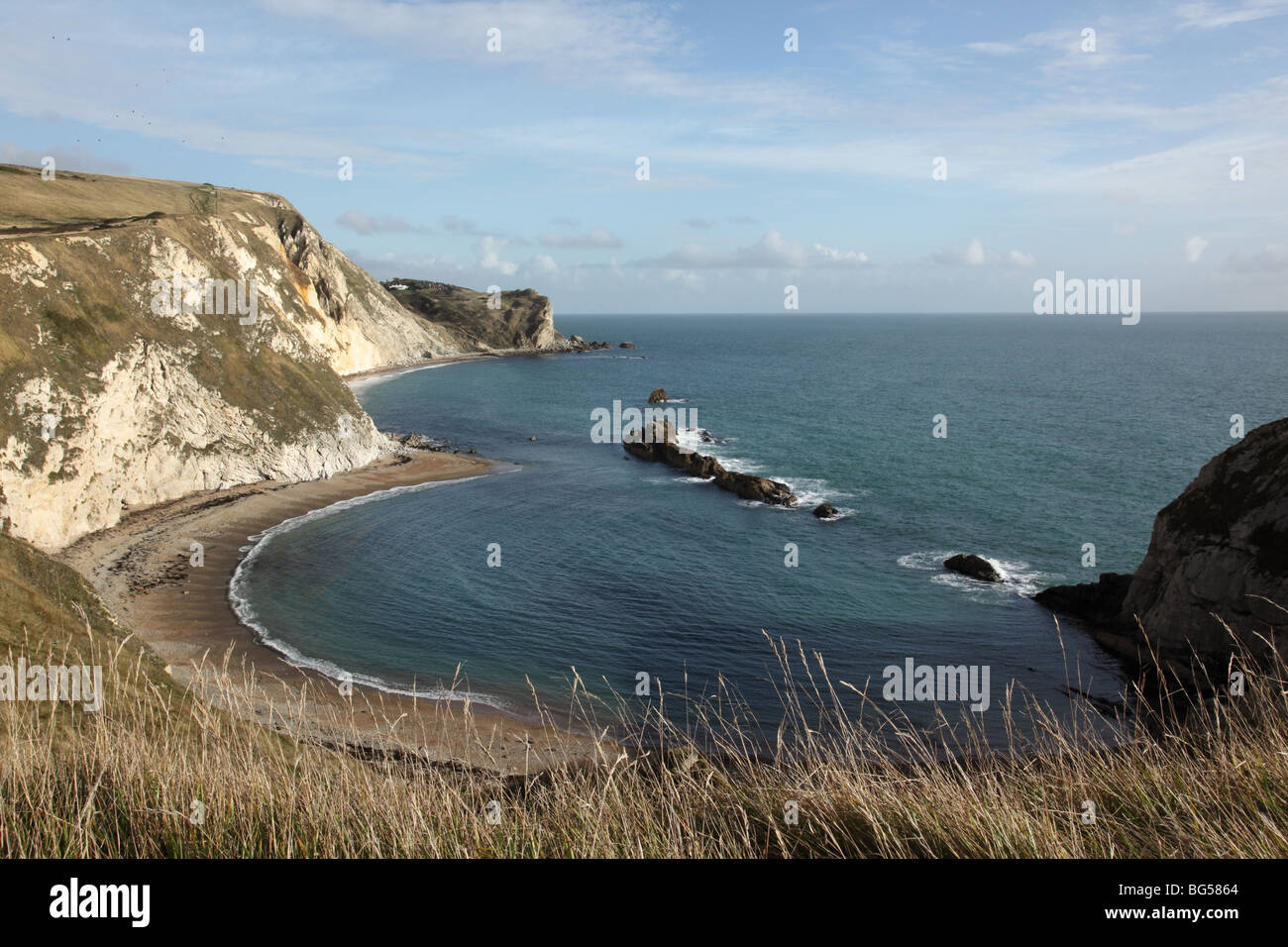 Mann O Krieg Bay, Dorset, England Stockfoto