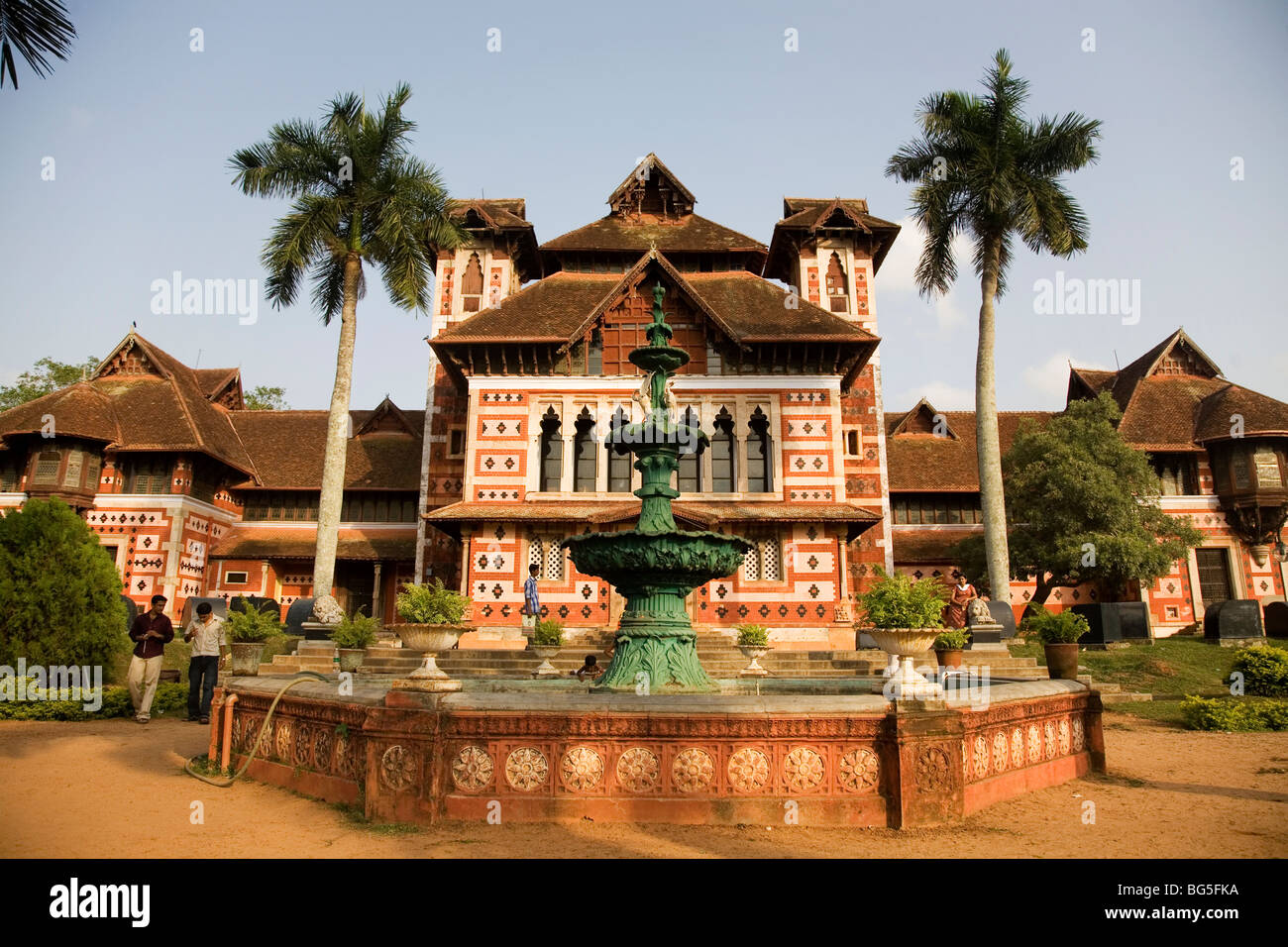 Napier Museum in Kuthiramalika Puthenmailika Palast in Thiruvananthapuram, Kerala. Stockfoto