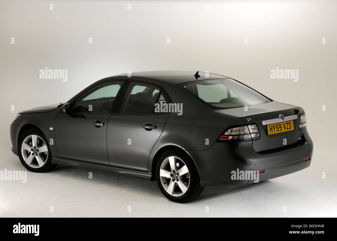 2009-Saab 93 Stockfoto