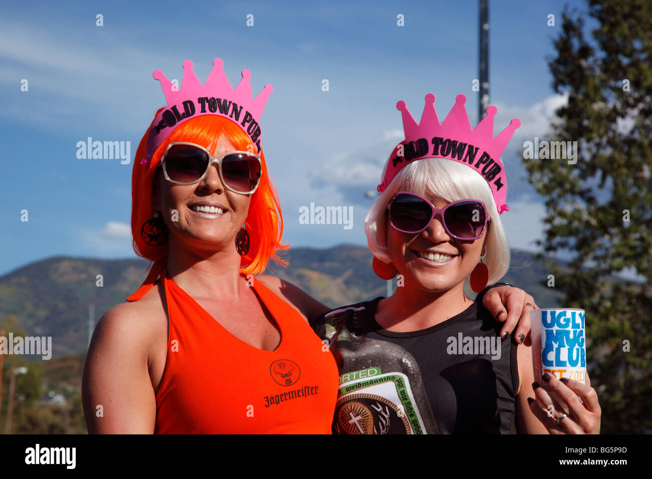 Partygirls Stockfoto