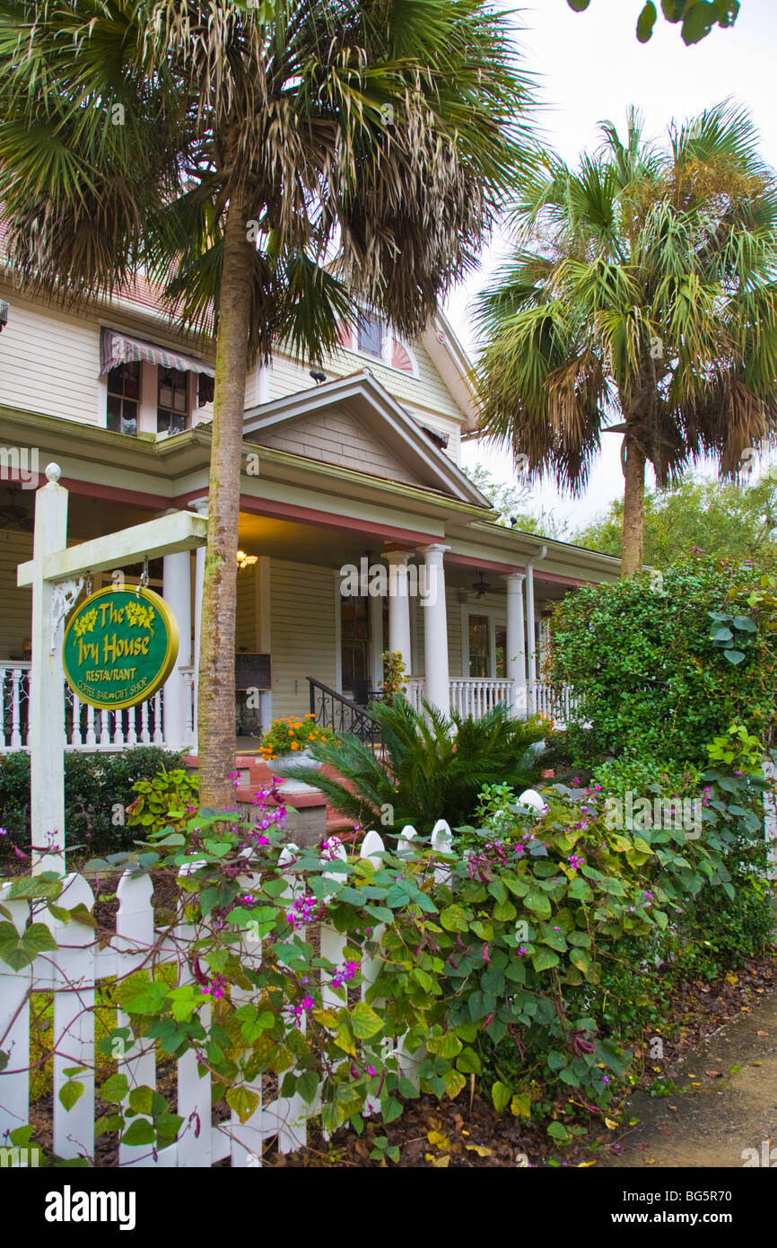 Ivy House Restaurant im Alachua Florida Stockfoto