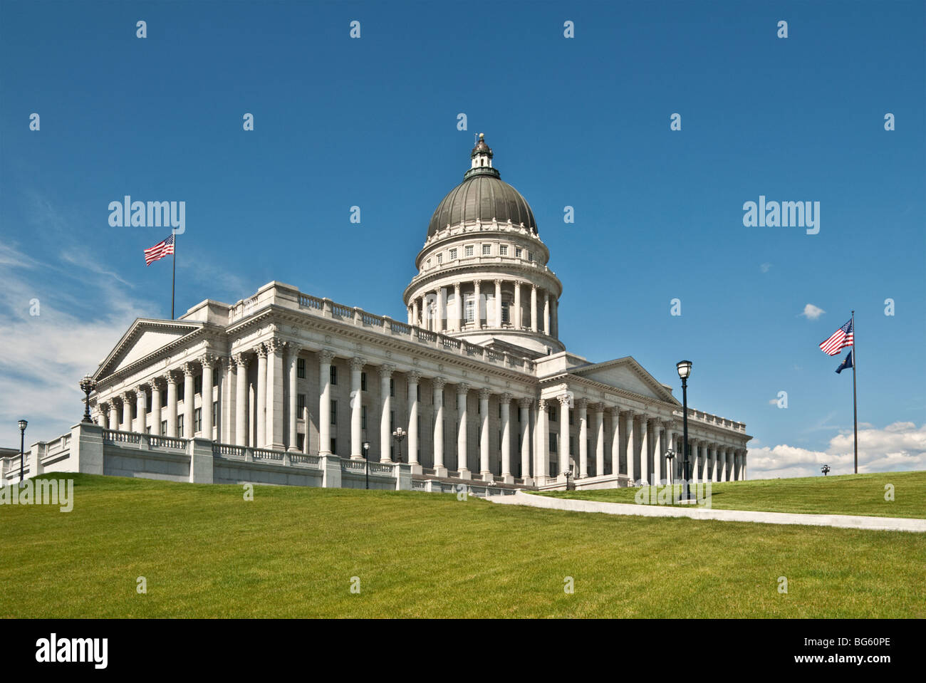 Utah Salt Lake City State Capitol Building fertiggestellt 1916 Stockfoto