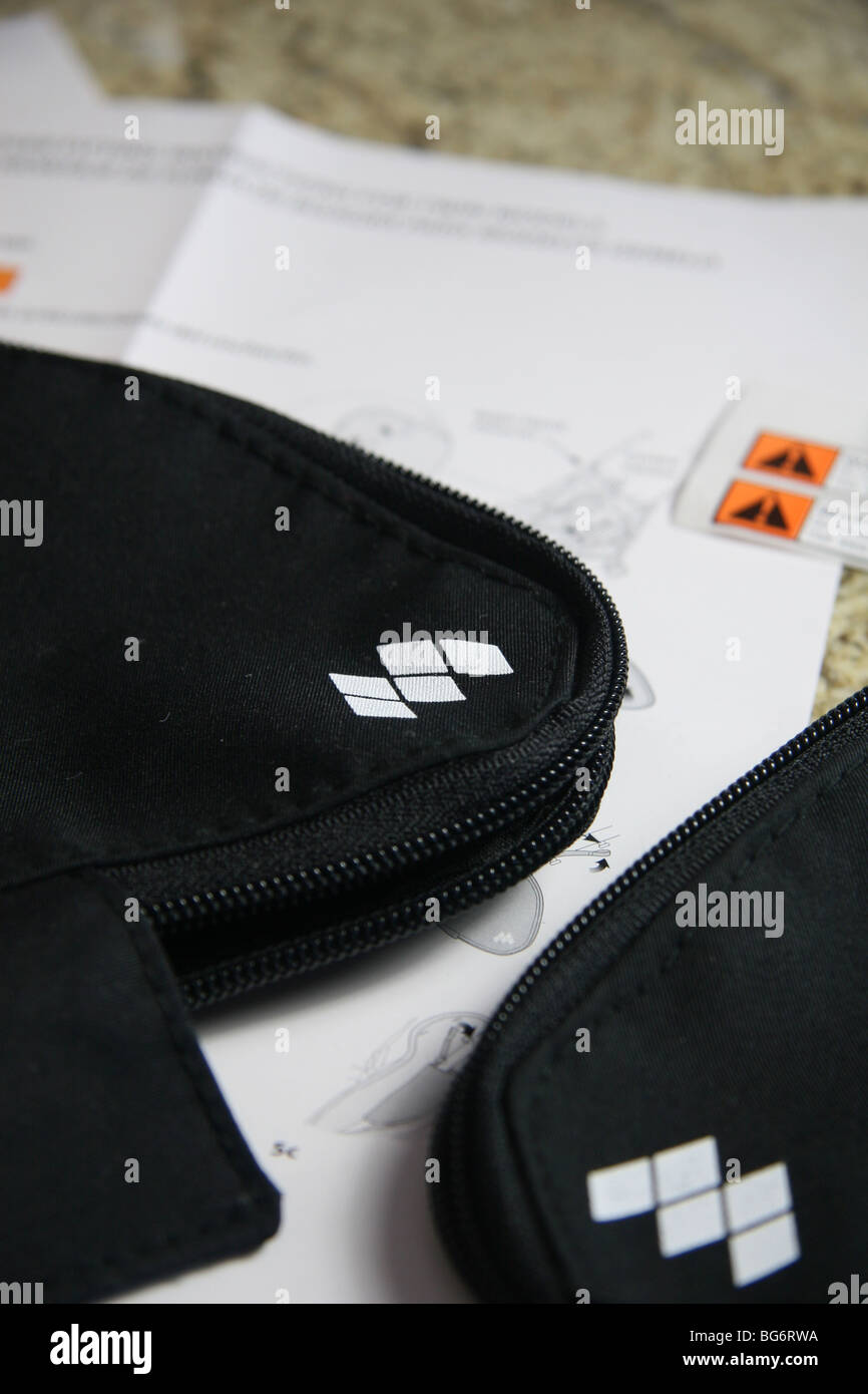 Maclaren Buggy Scharnier Abdeckung Kit, geschickt von der Firma um den  zurückgerufenen Angeln zu decken. Detail Stockfotografie - Alamy