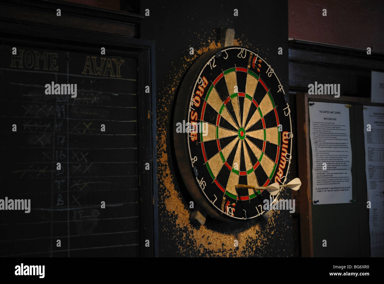 Darts Stockfoto