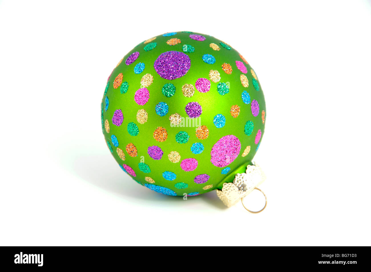 Weihnachtsbaum ornament Stockfoto