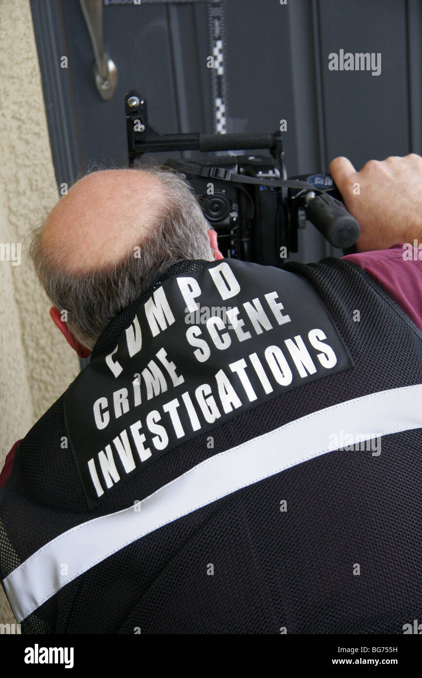 CSI Las Vegas Metropolitan Police Department Stockfoto