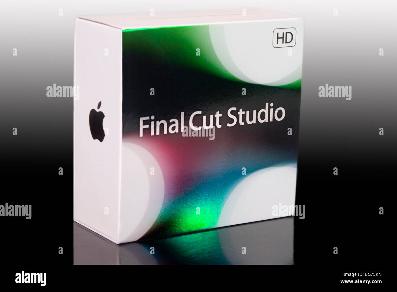 "Apple Final Cut Studio", Video-editing-software Stockfoto