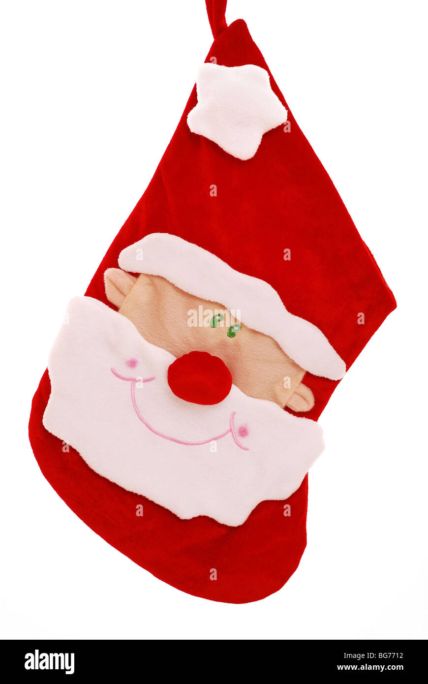 Santa Strumpf Stockfoto