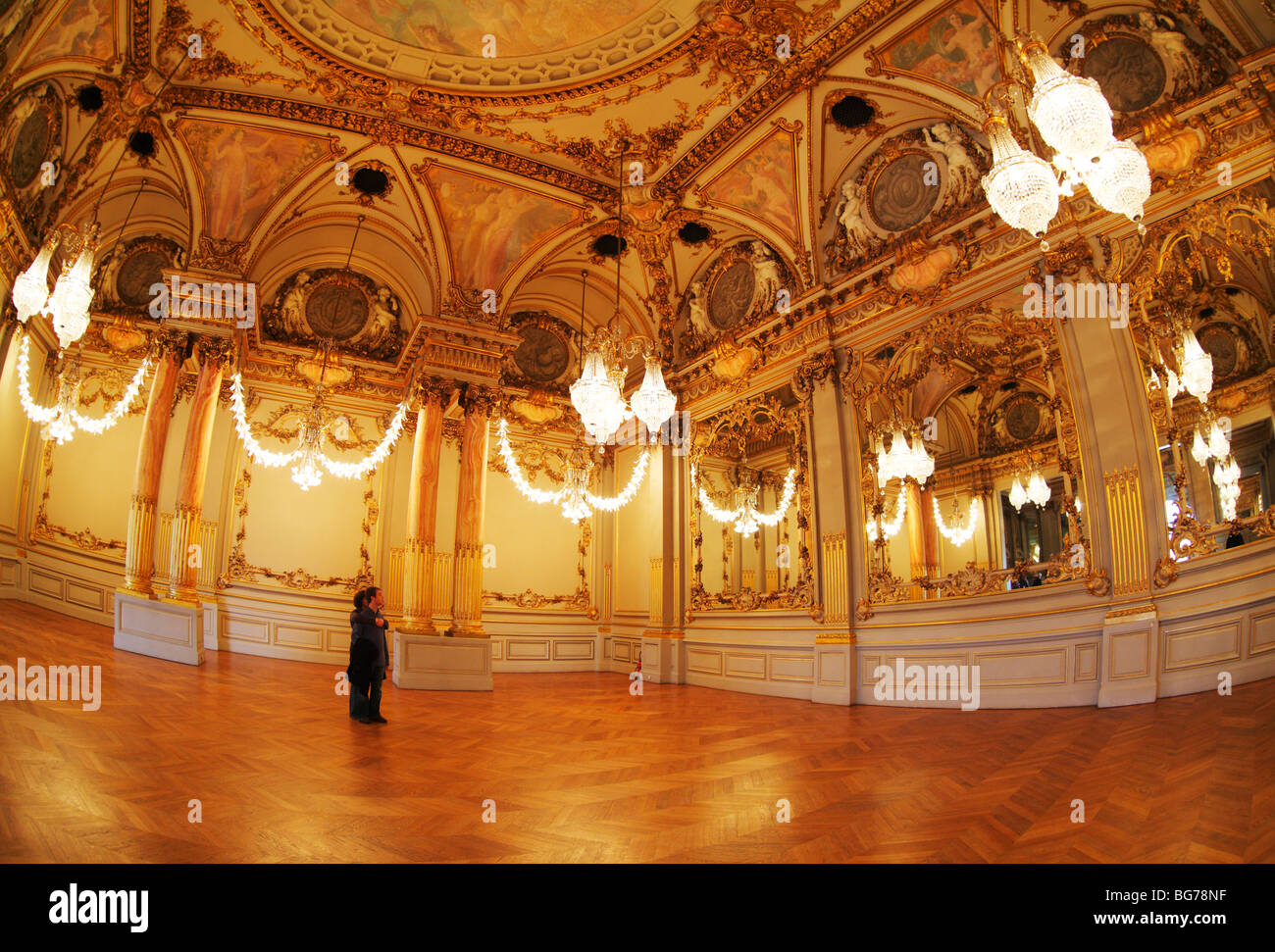 Salle des Fêtes, Musée d ' Orsay (Musée d ' Orsay), Paris, Frankreich Stockfoto