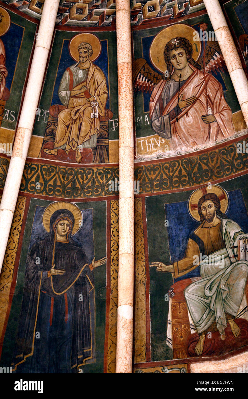 Baptisterium, Parma, Emilia-Romagna, Italien Stockfoto