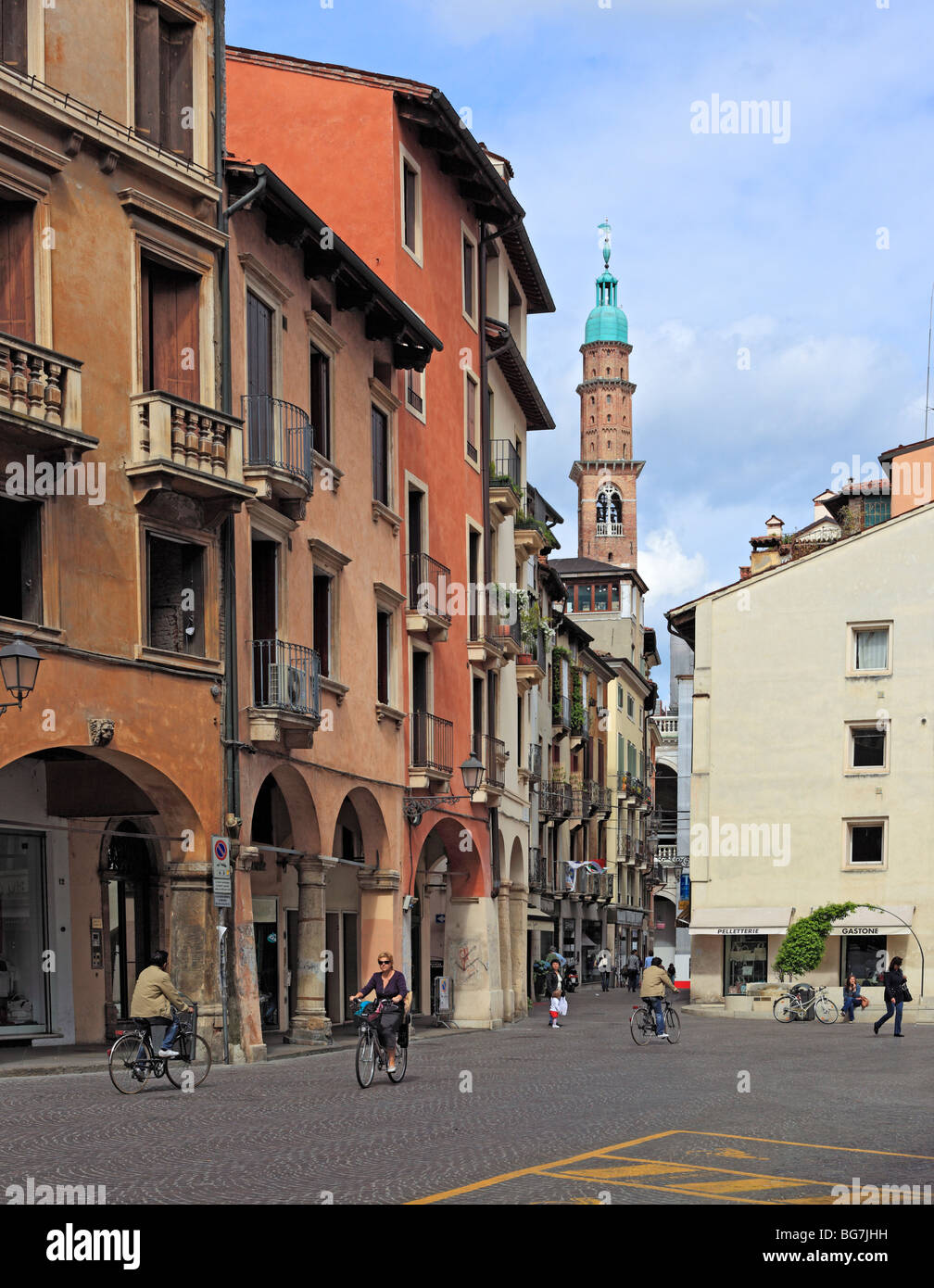 Vicenza, Venetien, Italien Stockfoto