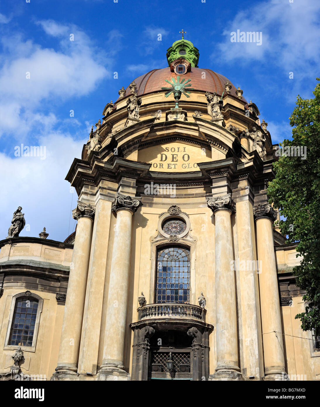 Dominikanerkirche, Lemberg, Lviv Oblast, Ukraine Stockfoto
