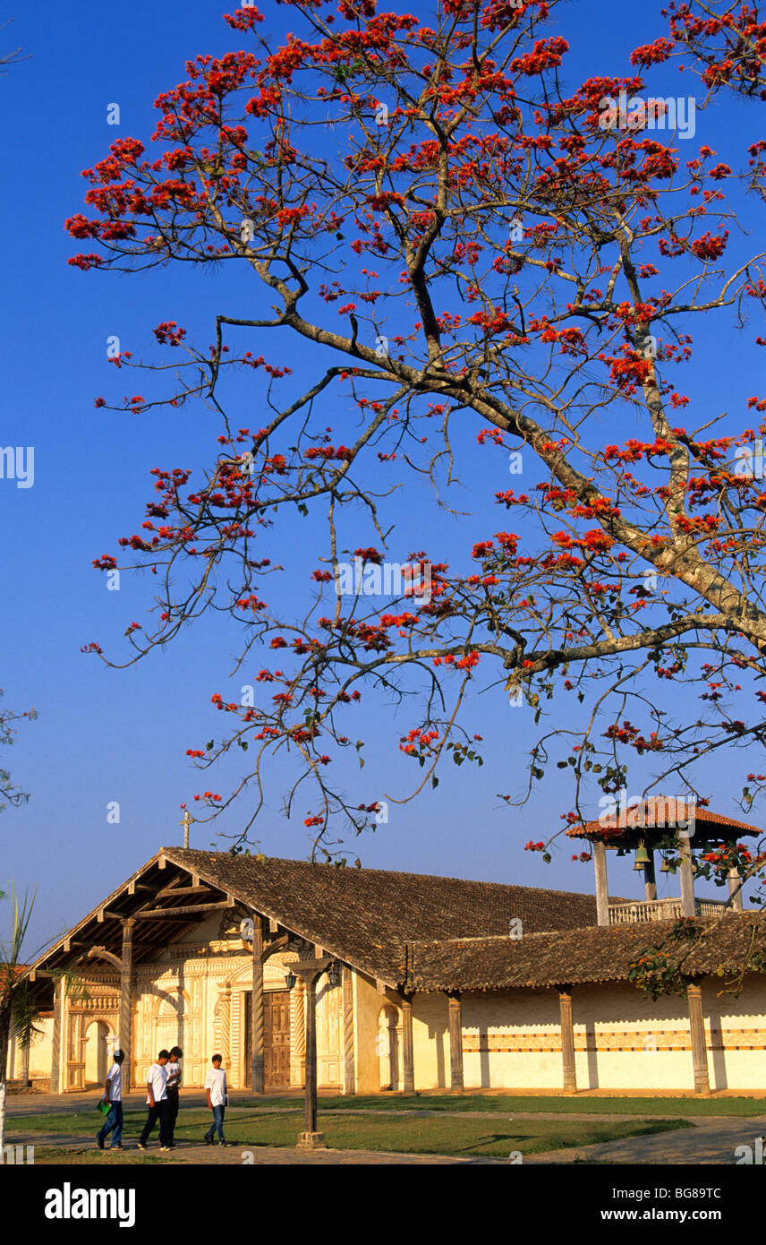 San Javier Mission. Jesuitenmission, San José de Chiquitos, Santa Cruz, Bolivien Stockfoto