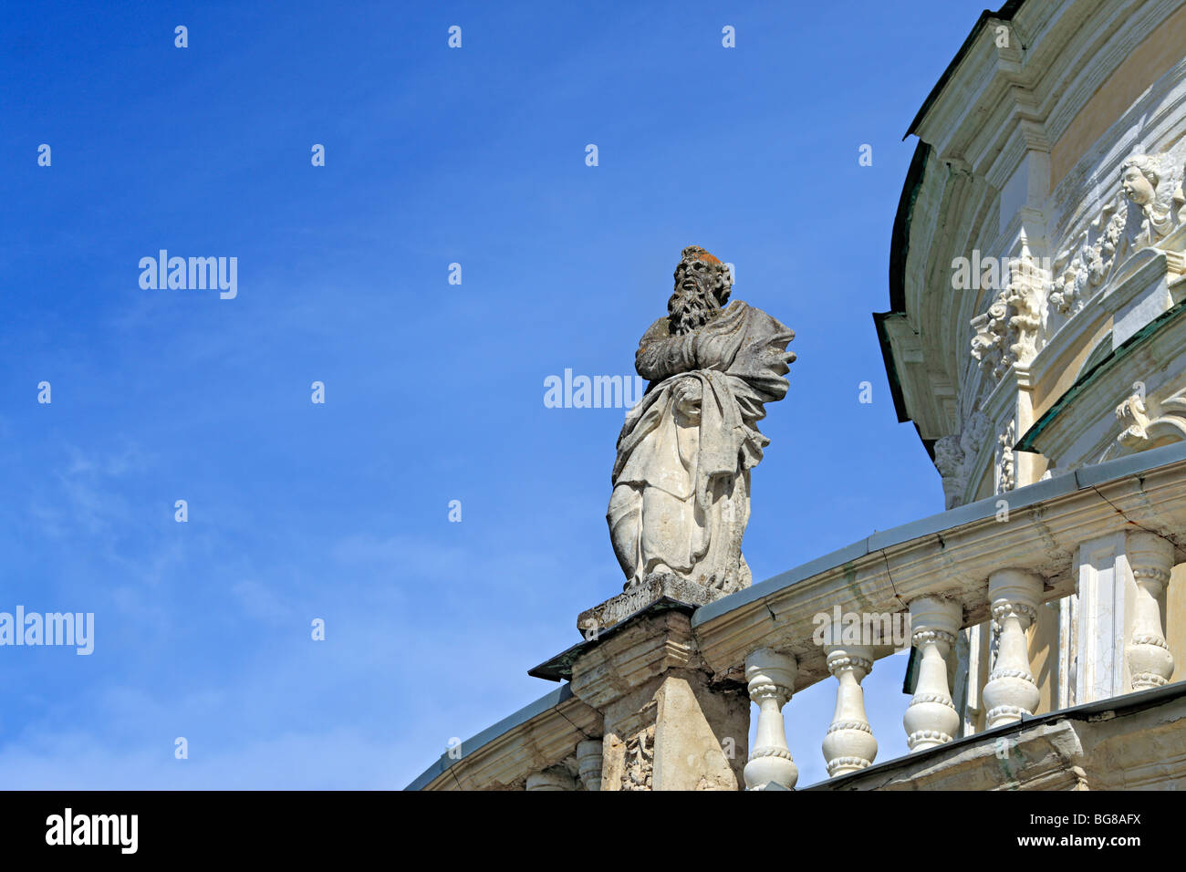 Kirche der Geburt der Jungfrau Maria (1714-1722), Podmoklovo, Moscow Region, Russland Stockfoto