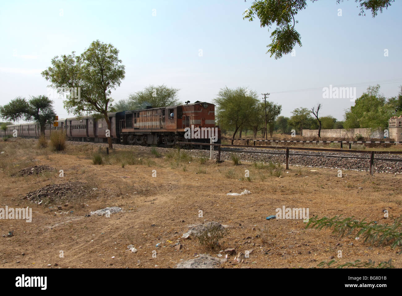 Indische Zug Stockfoto