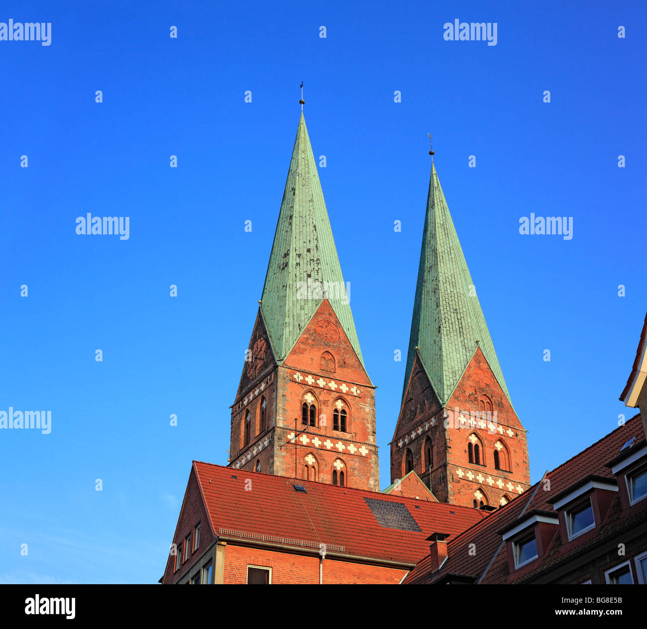 Marienkirche (Marienkirche), Lübeck, Schleswig Holstein, Deutschland Stockfoto