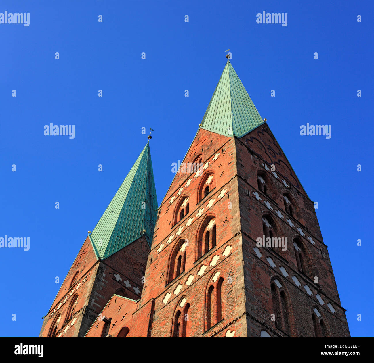 Marienkirche (Marienkirche), Lübeck, Schleswig Holstein, Deutschland Stockfoto