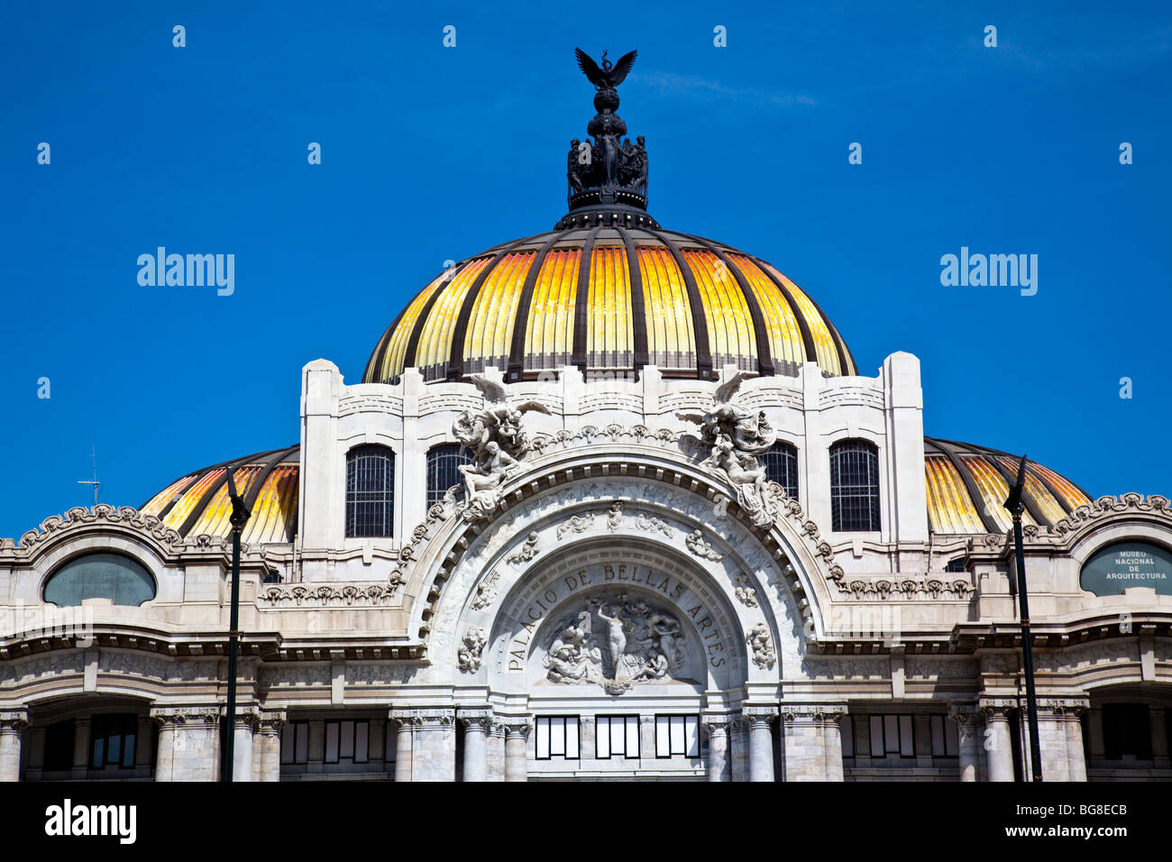 Palacio de Bellas Artes in Mexiko-Stadt Stockfoto