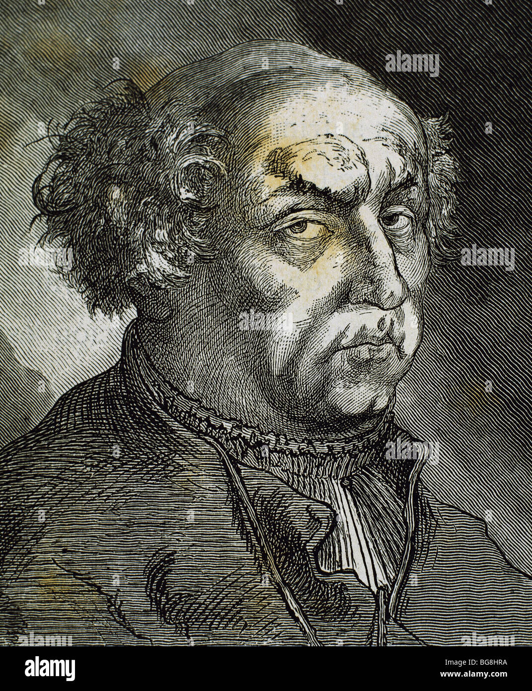 Paracelsus (1493-1541). Schweizer Arzt, Botaniker, Alchemist, Astrologe und allgemeine Okkultist. Stockfoto