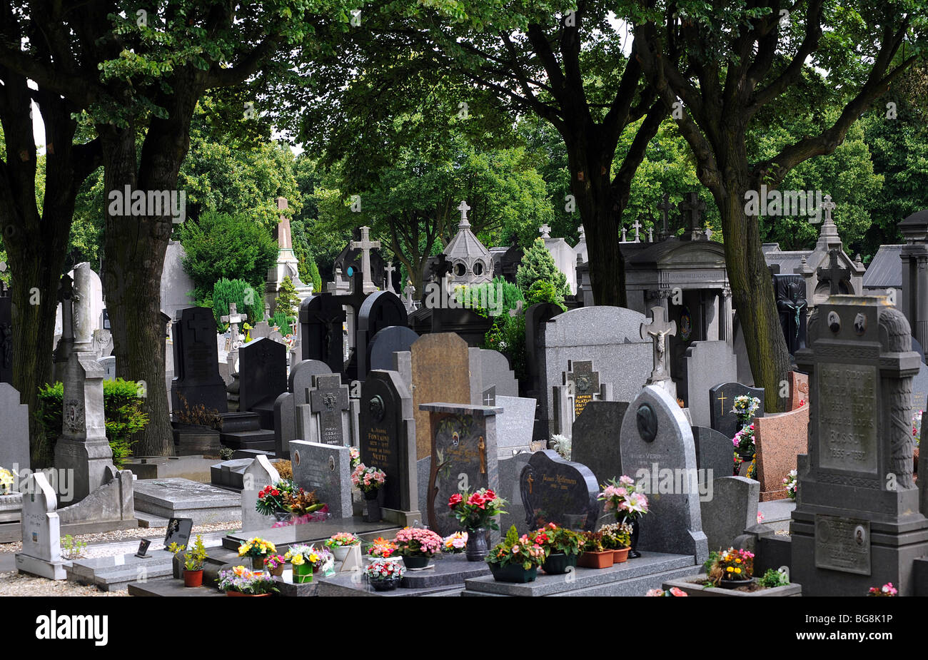 Friedhof von Roubaix (59) Stockfoto