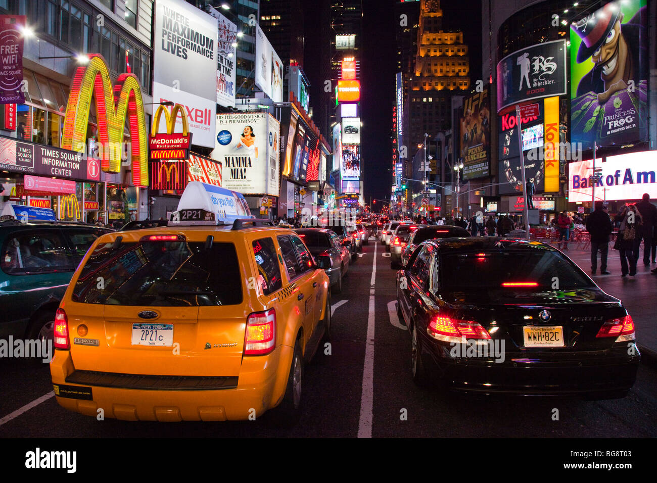 Times Square, New York City Stockfoto